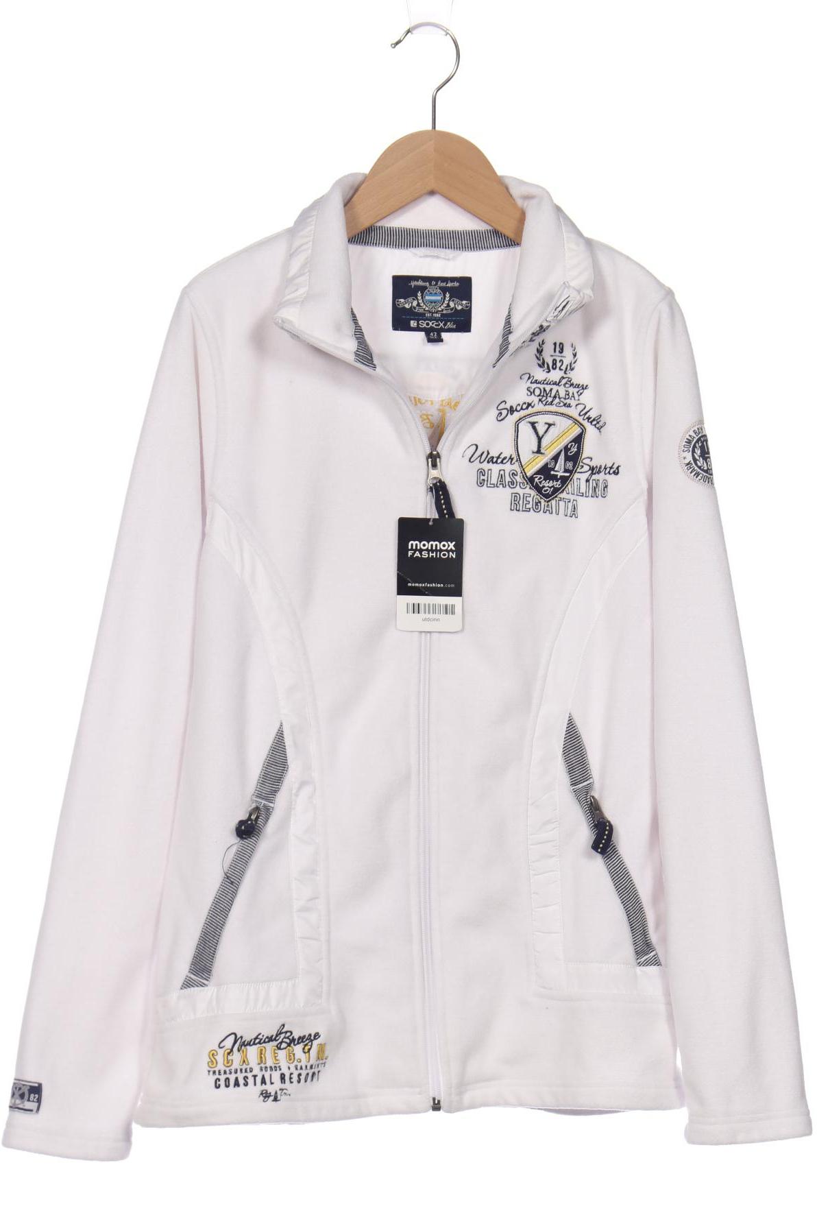 

SOCCX Damen Sweatshirt, weiß