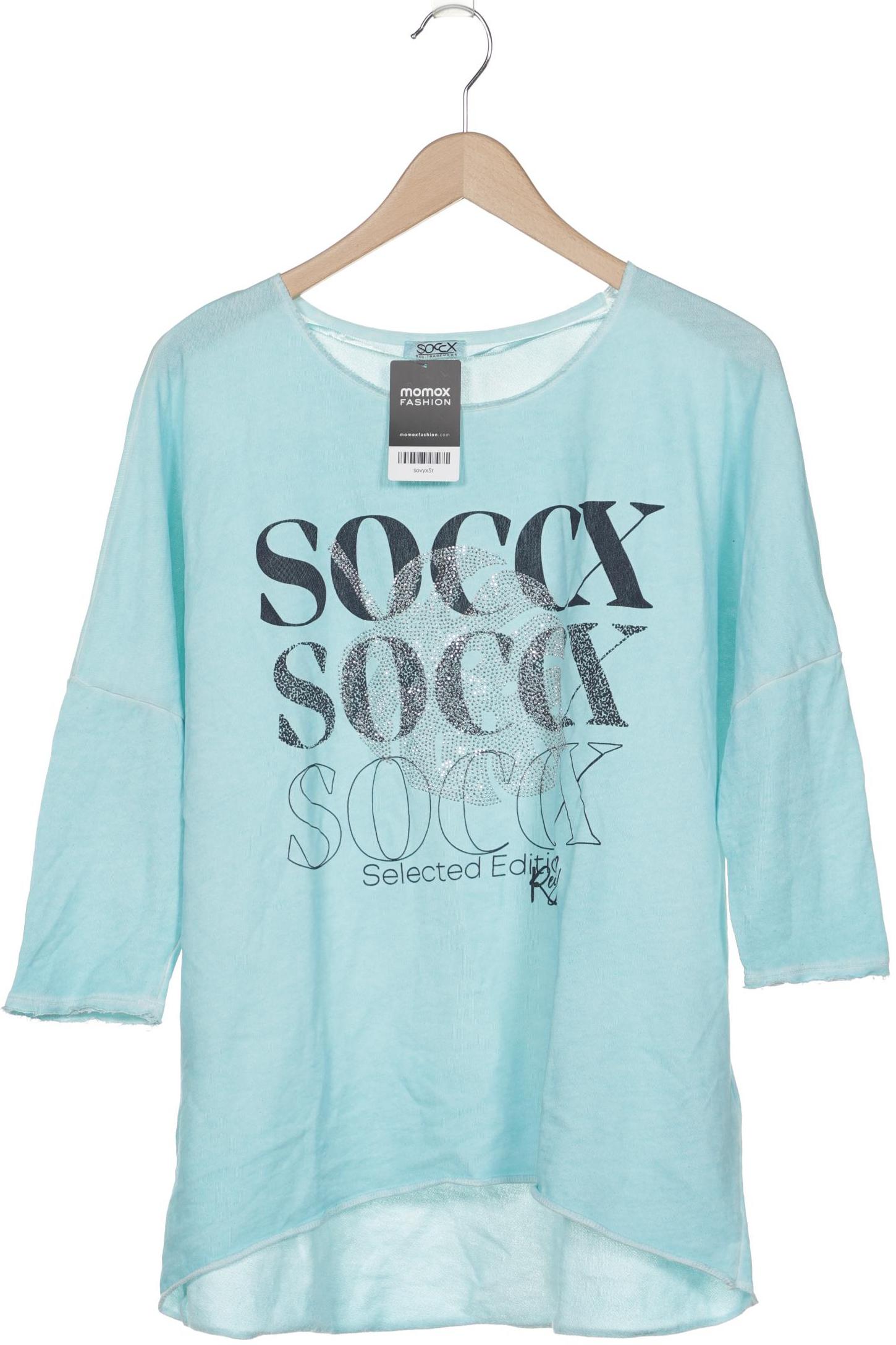 

Soccx Damen Sweatshirt, hellblau, Gr. 40