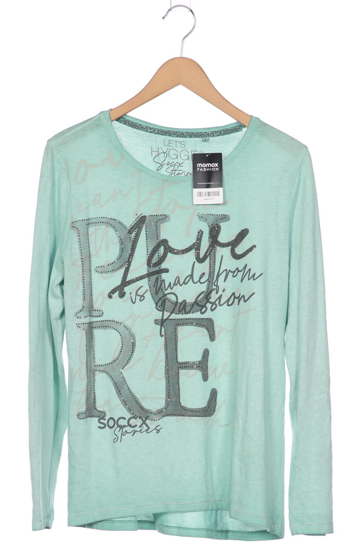 

Soccx Damen Sweatshirt, türkis, Gr. 40