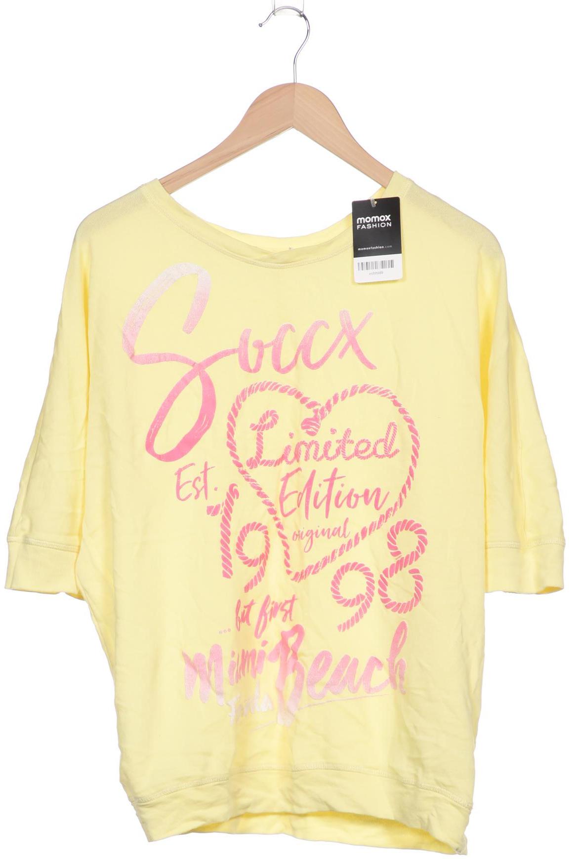 

SOCCX Damen Sweatshirt, gelb