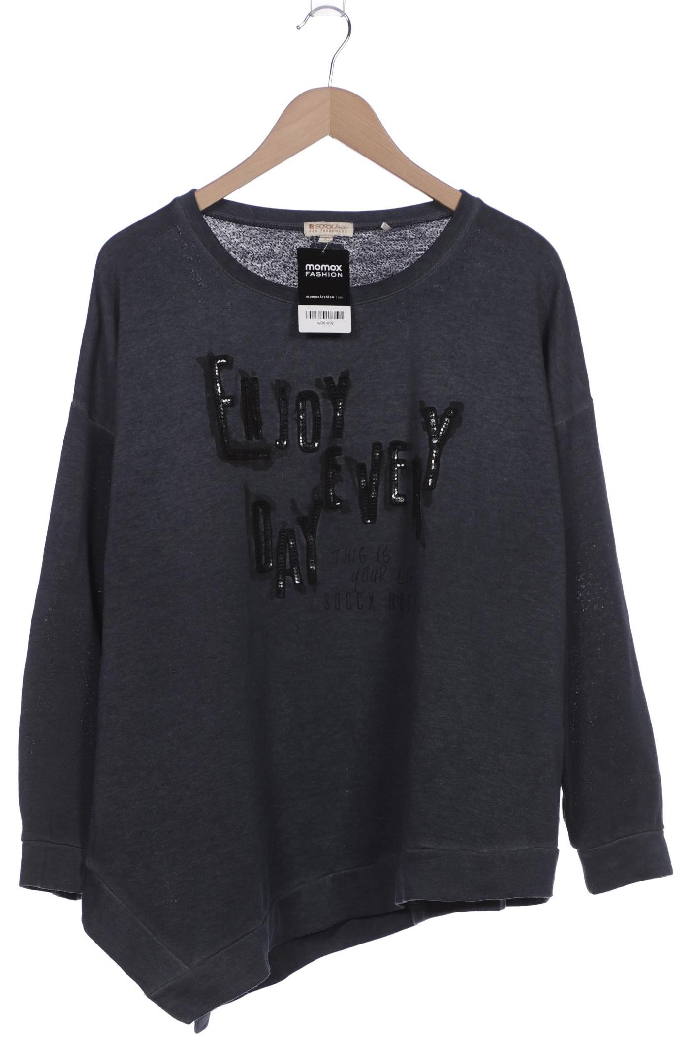 

Soccx Damen Sweatshirt, marineblau, Gr. 42