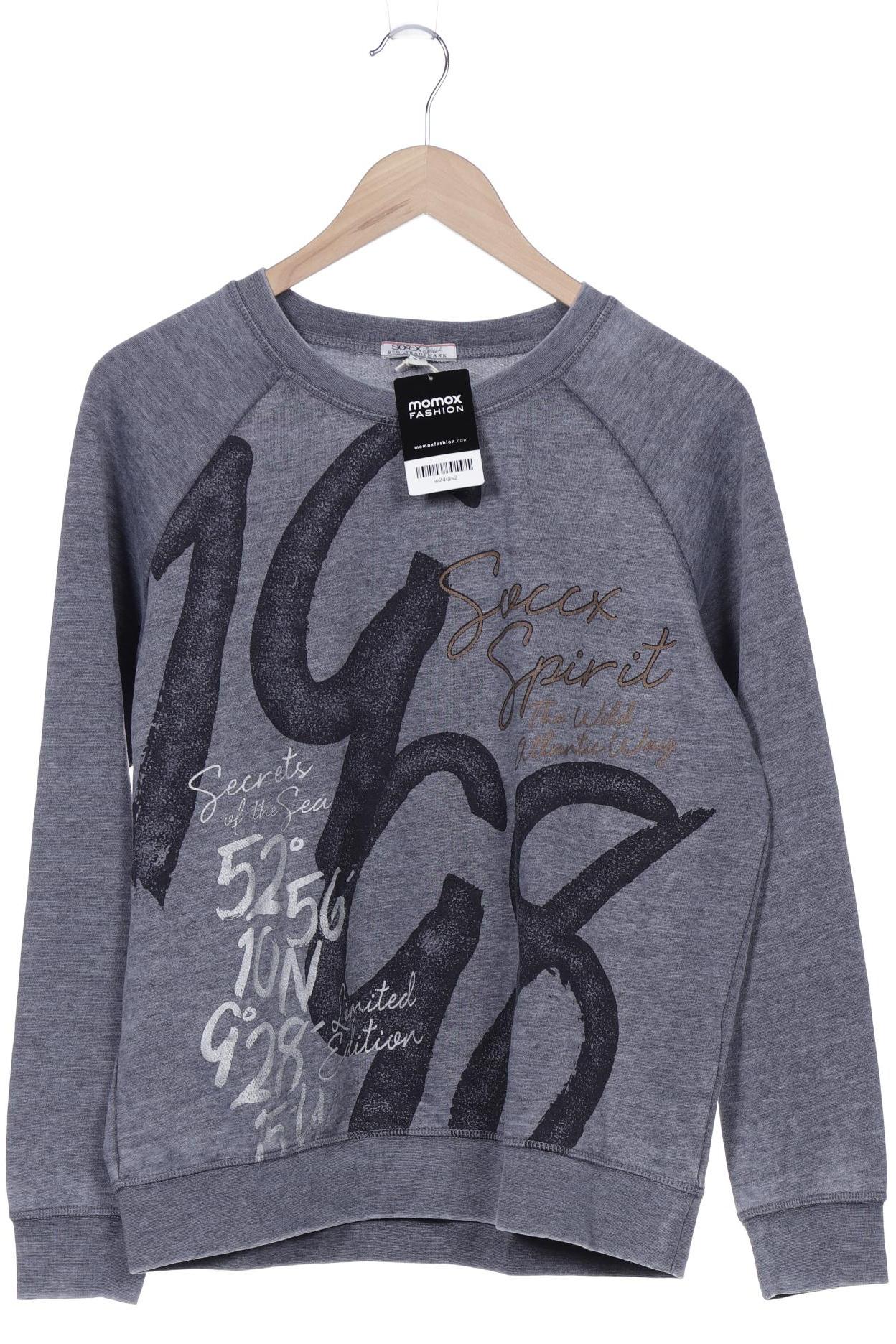 

Soccx Damen Sweatshirt, grau, Gr. 38