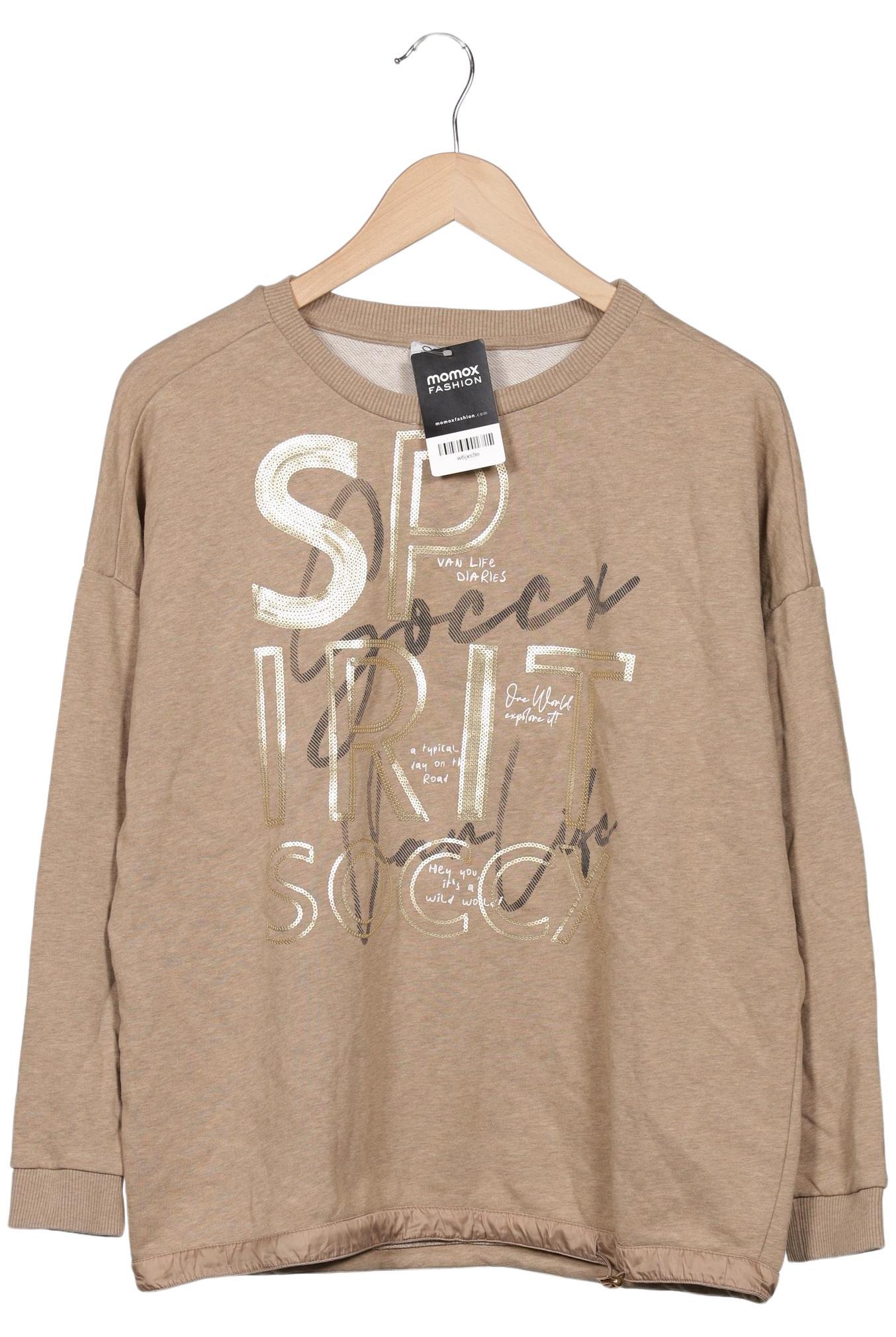 

Soccx Damen Sweatshirt, beige, Gr. 38