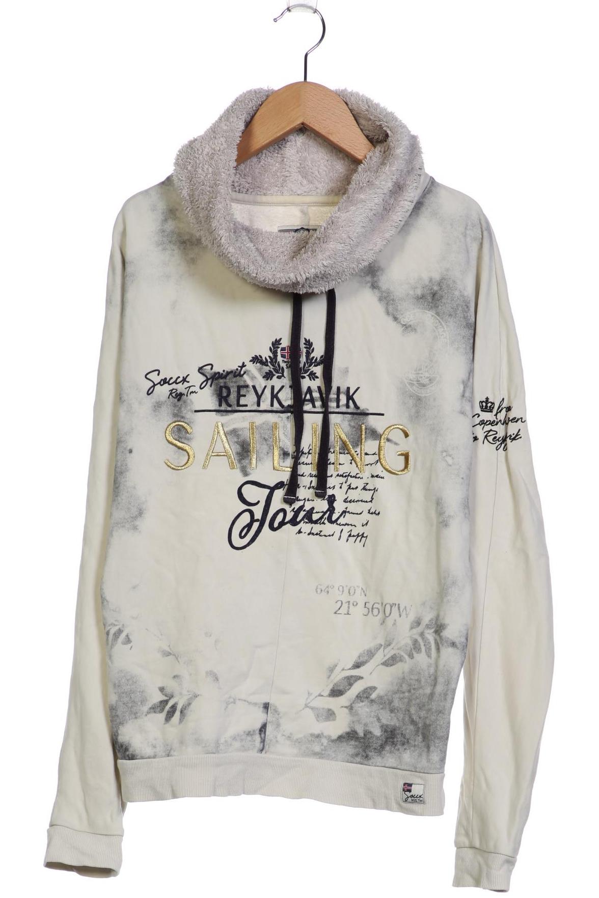 

Soccx Damen Sweatshirt, cremeweiß, Gr. 36