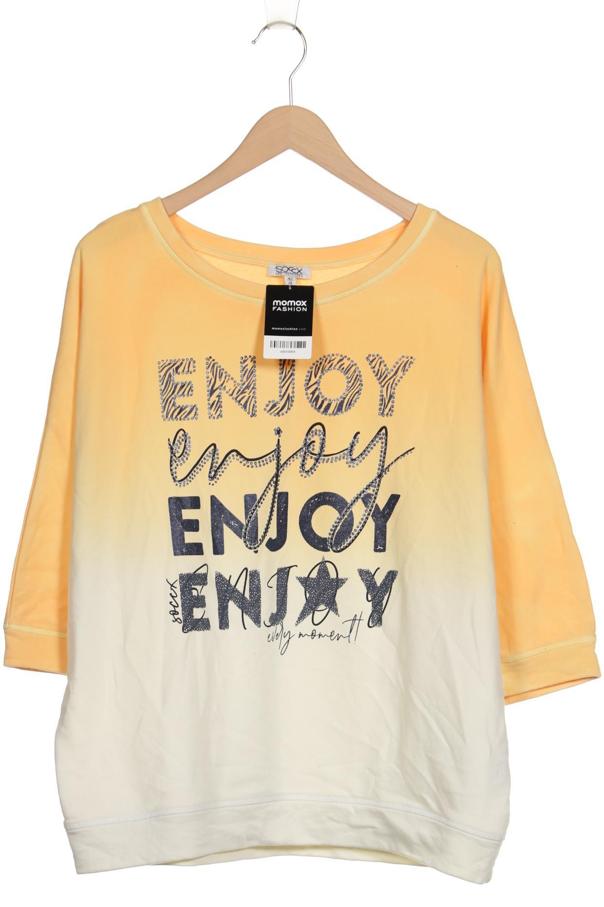 

Soccx Damen Sweatshirt, gelb, Gr. 42