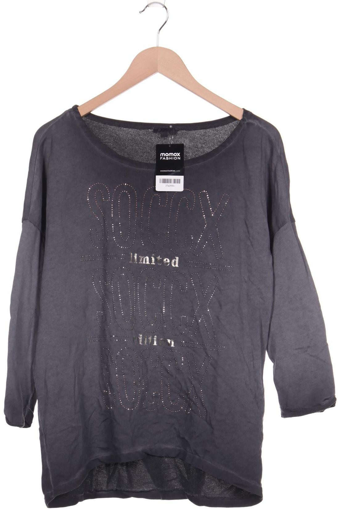 

Soccx Damen Sweatshirt, grau, Gr. 40