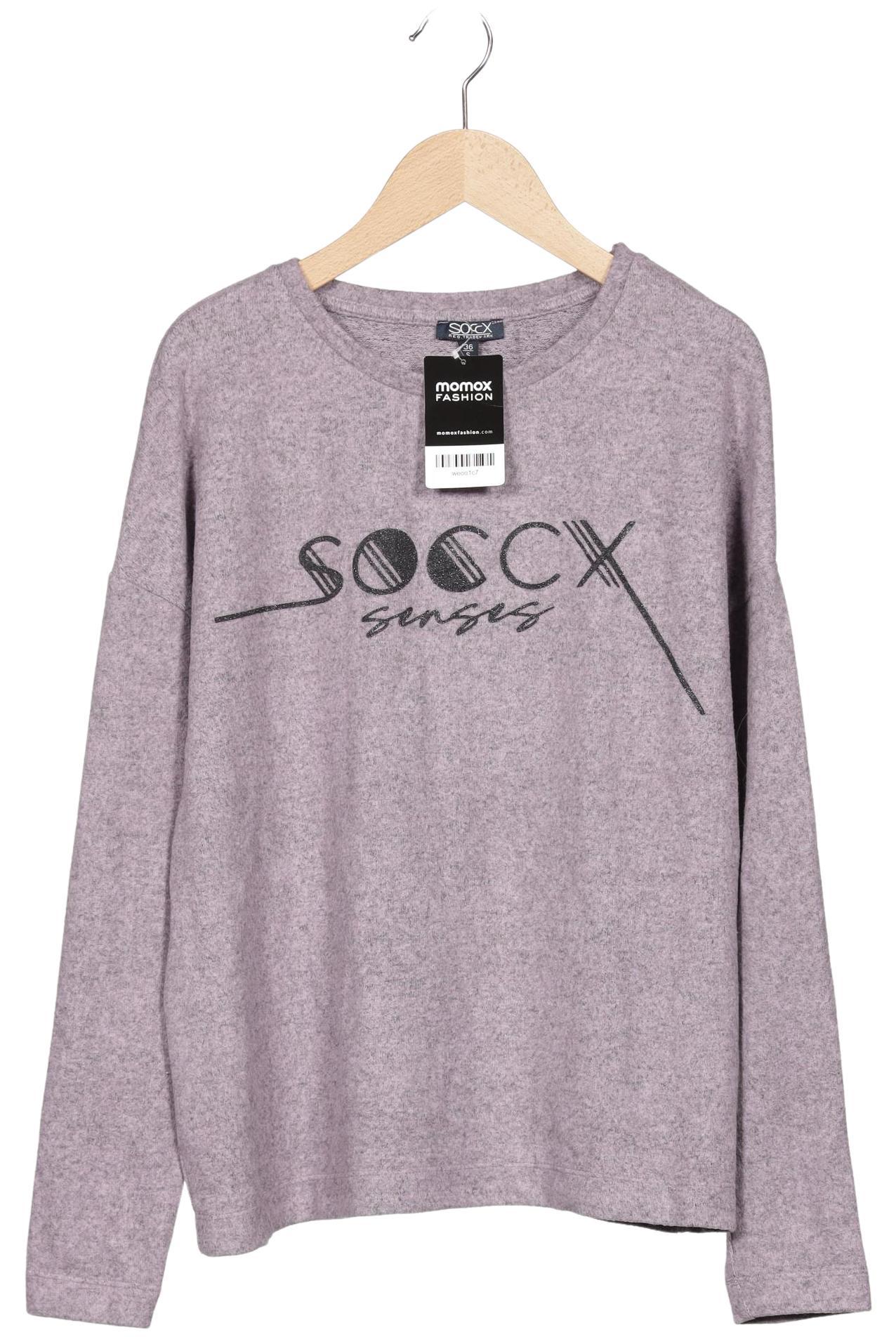 

Soccx Damen Sweatshirt, flieder, Gr. 36
