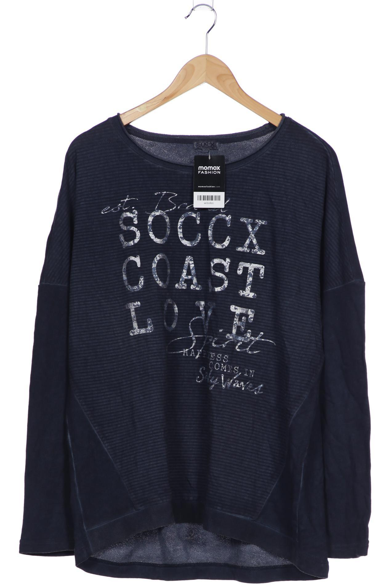 

Soccx Damen Sweatshirt, marineblau, Gr. 40