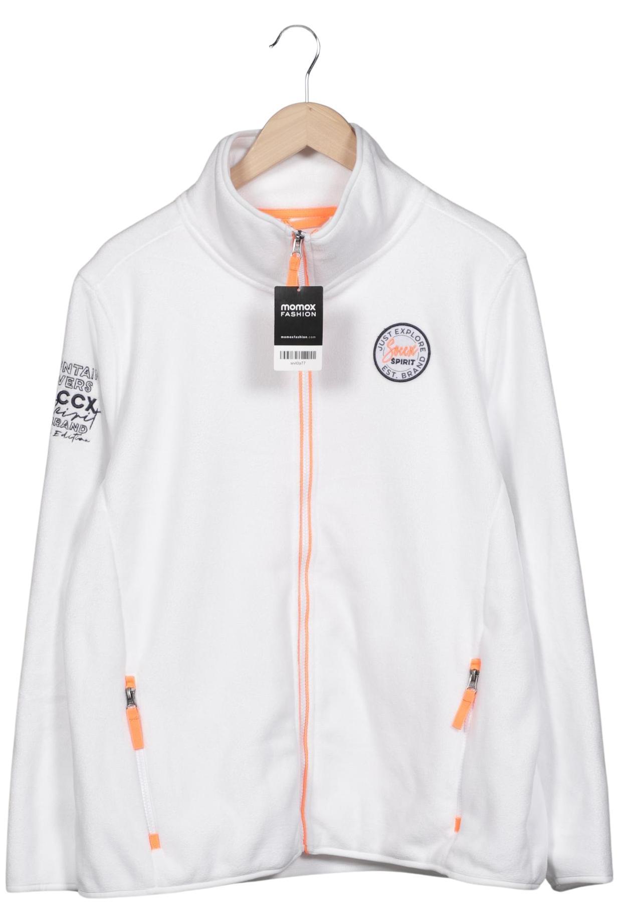 

Soccx Damen Sweatshirt, weiß, Gr. 46