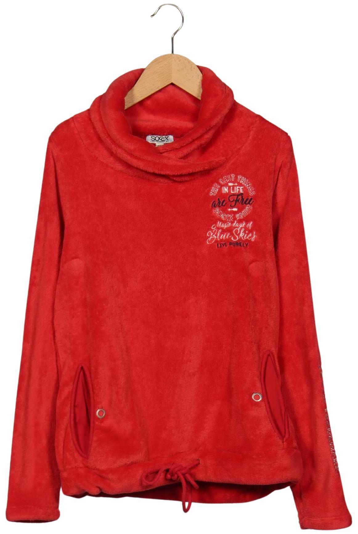 

Soccx Damen Sweatshirt, rot, Gr. 36