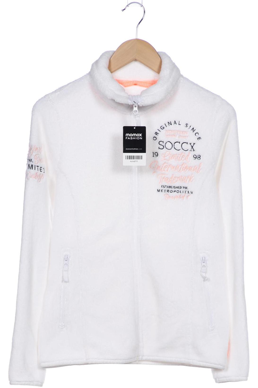 

Soccx Damen Sweatshirt, weiß, Gr. 36
