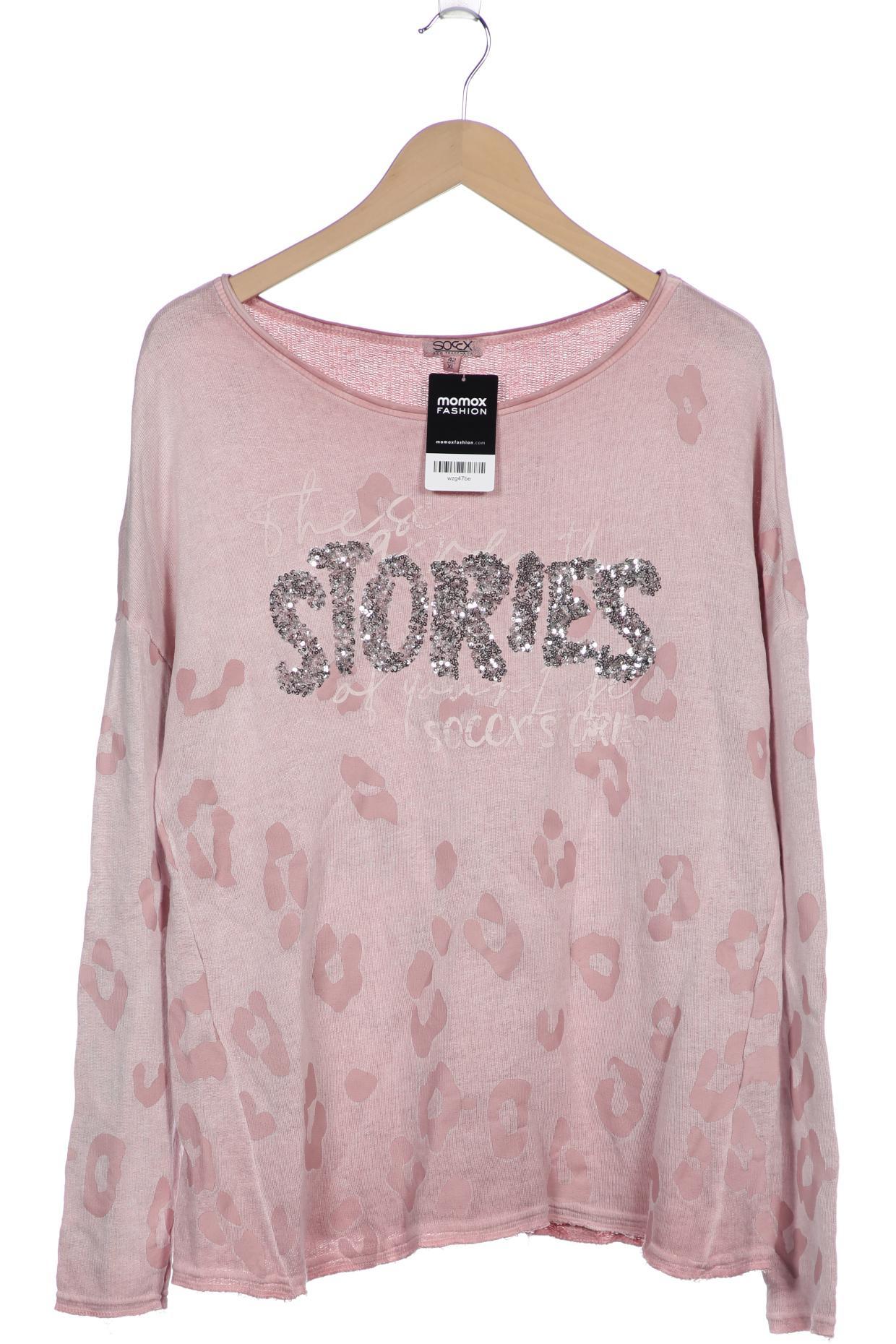 

SOCCX Damen Sweatshirt, pink