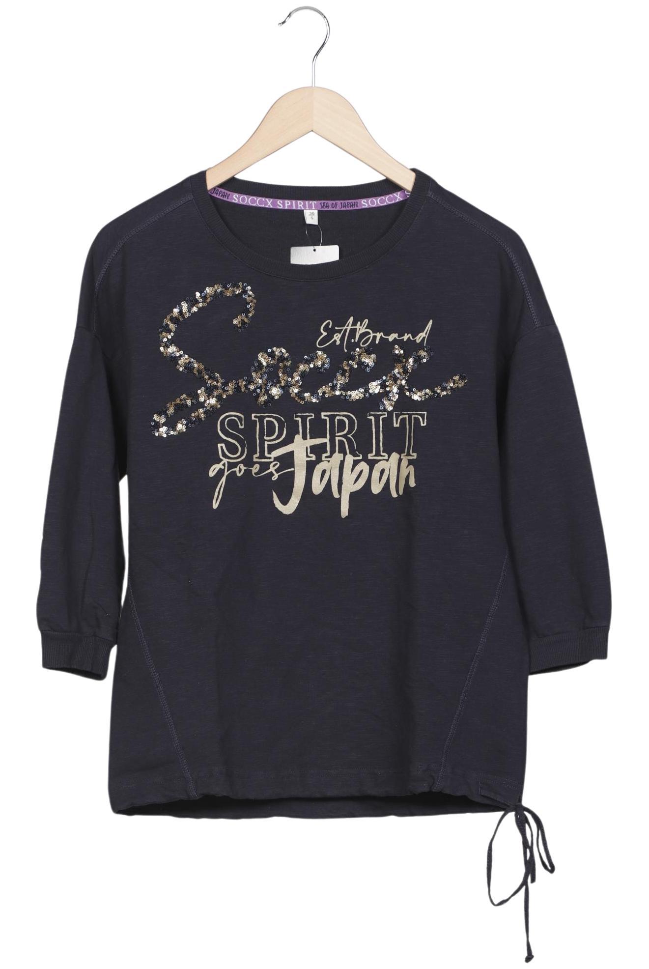 

Soccx Damen Sweatshirt, marineblau, Gr. 36