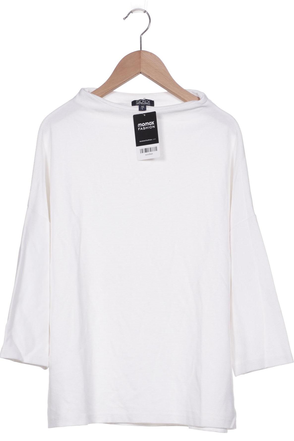 

SOCCX Damen Sweatshirt, weiß