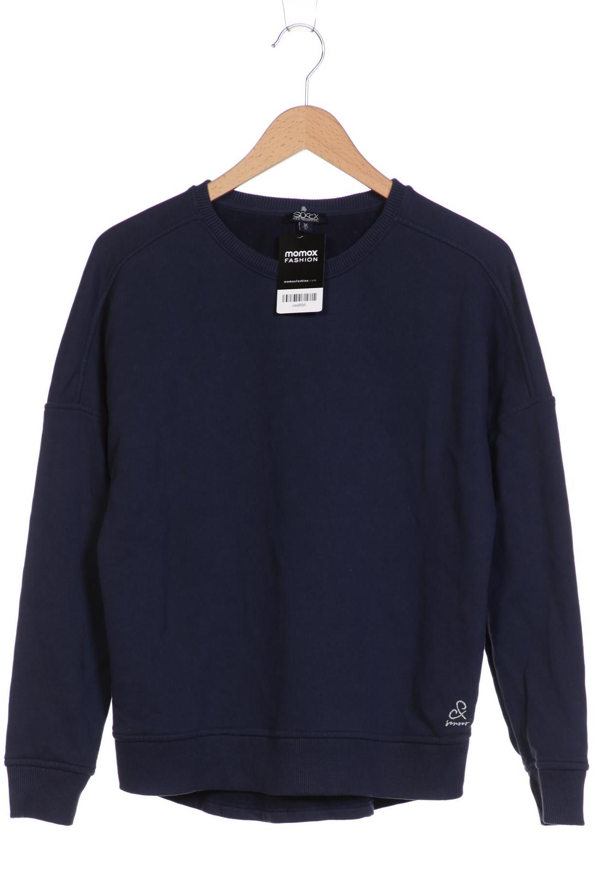 

Soccx Damen Sweatshirt, marineblau, Gr. 36