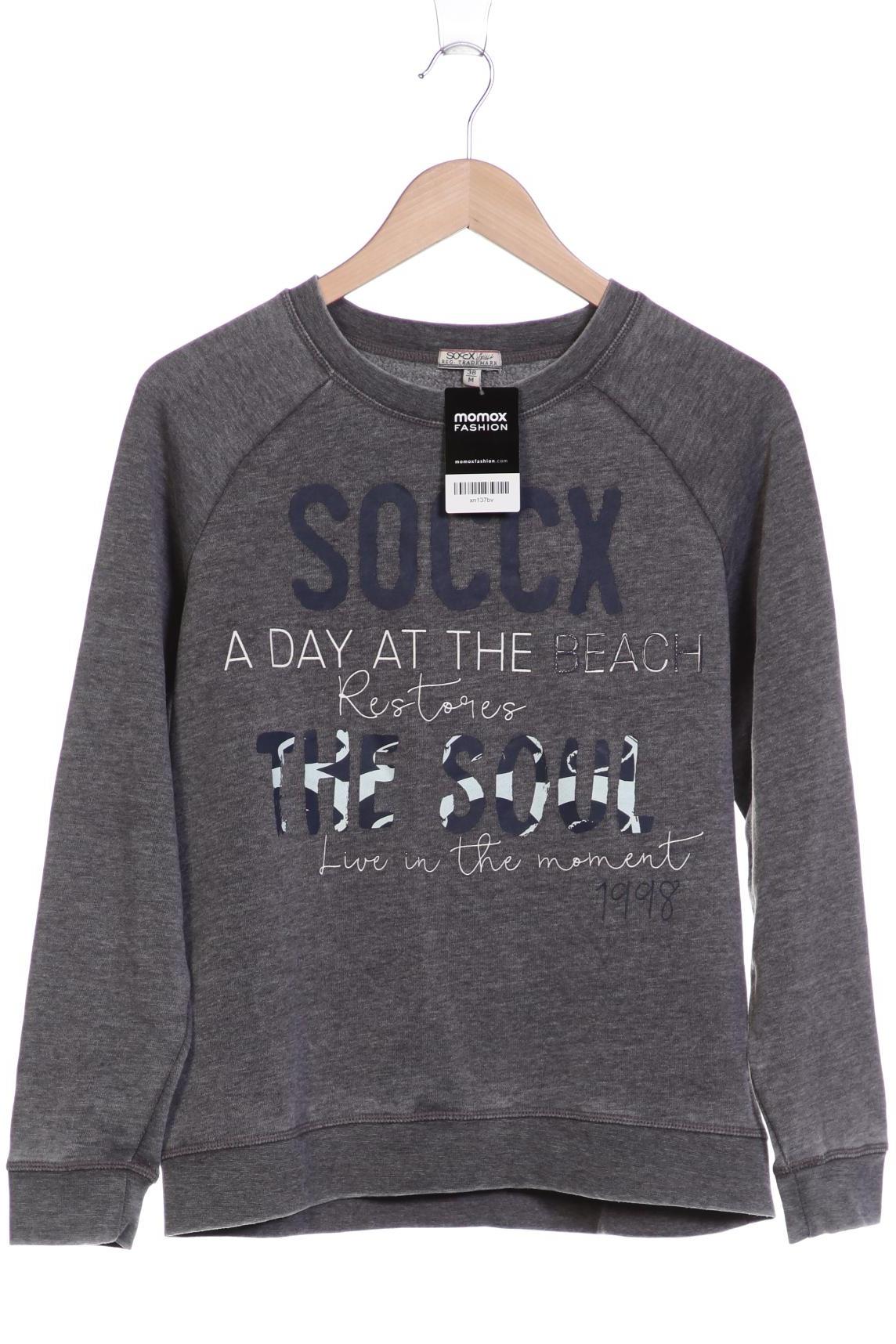 

SOCCX Damen Sweatshirt, grau