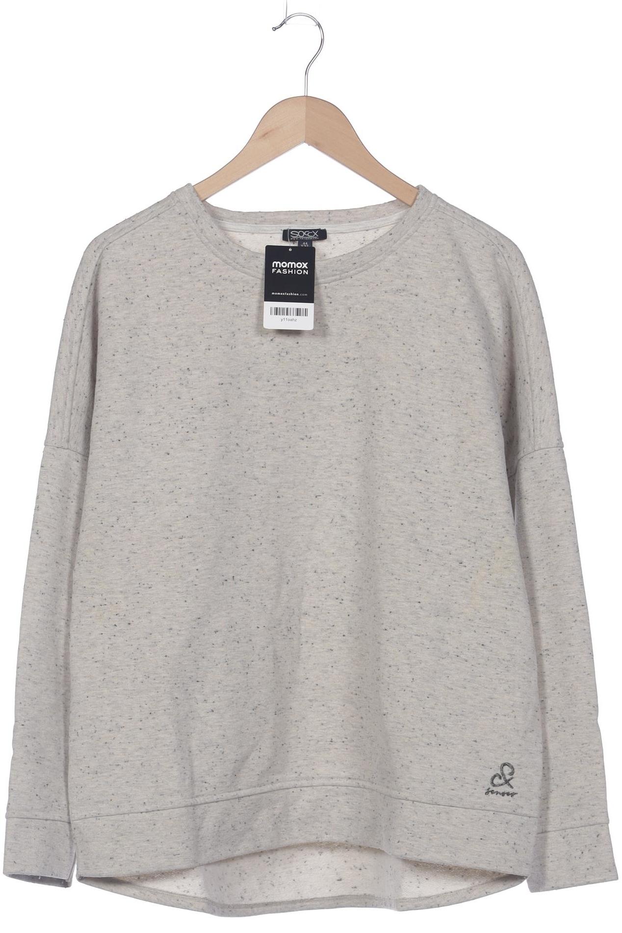 

Soccx Damen Sweatshirt, cremeweiß, Gr. 44