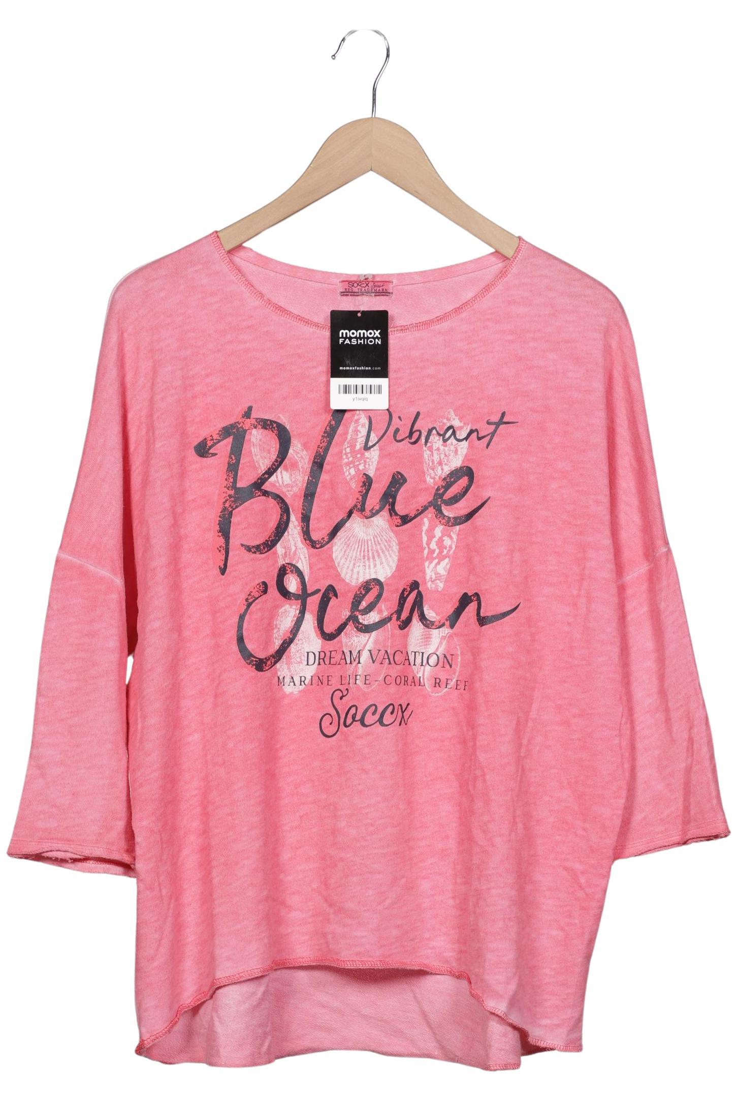 

Soccx Damen Sweatshirt, pink, Gr. 44