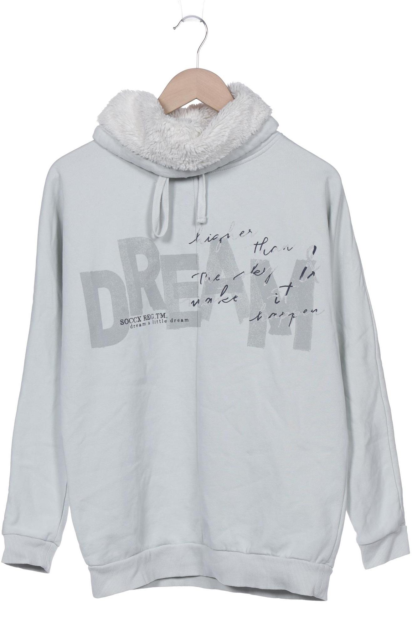 

Soccx Damen Sweatshirt, hellgrün, Gr. 38
