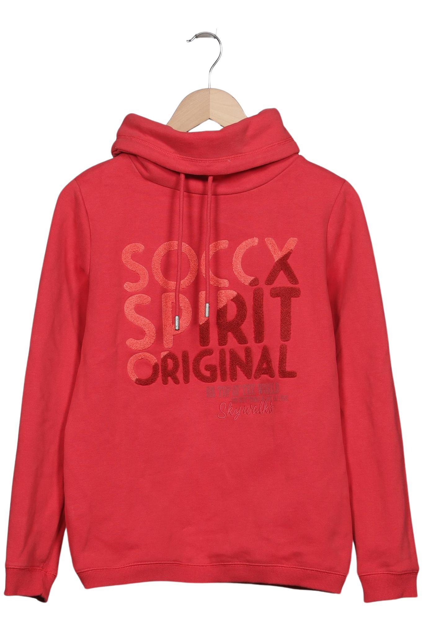 

Soccx Damen Sweatshirt, rot, Gr. 36