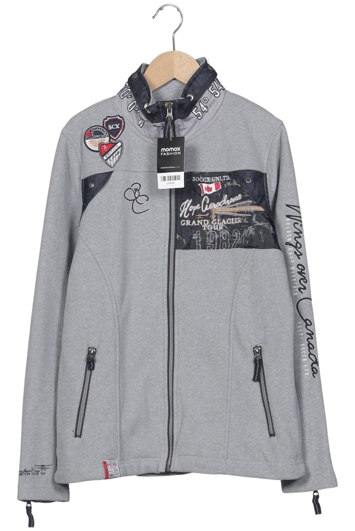 

Soccx Damen Sweatshirt, grau, Gr. 38