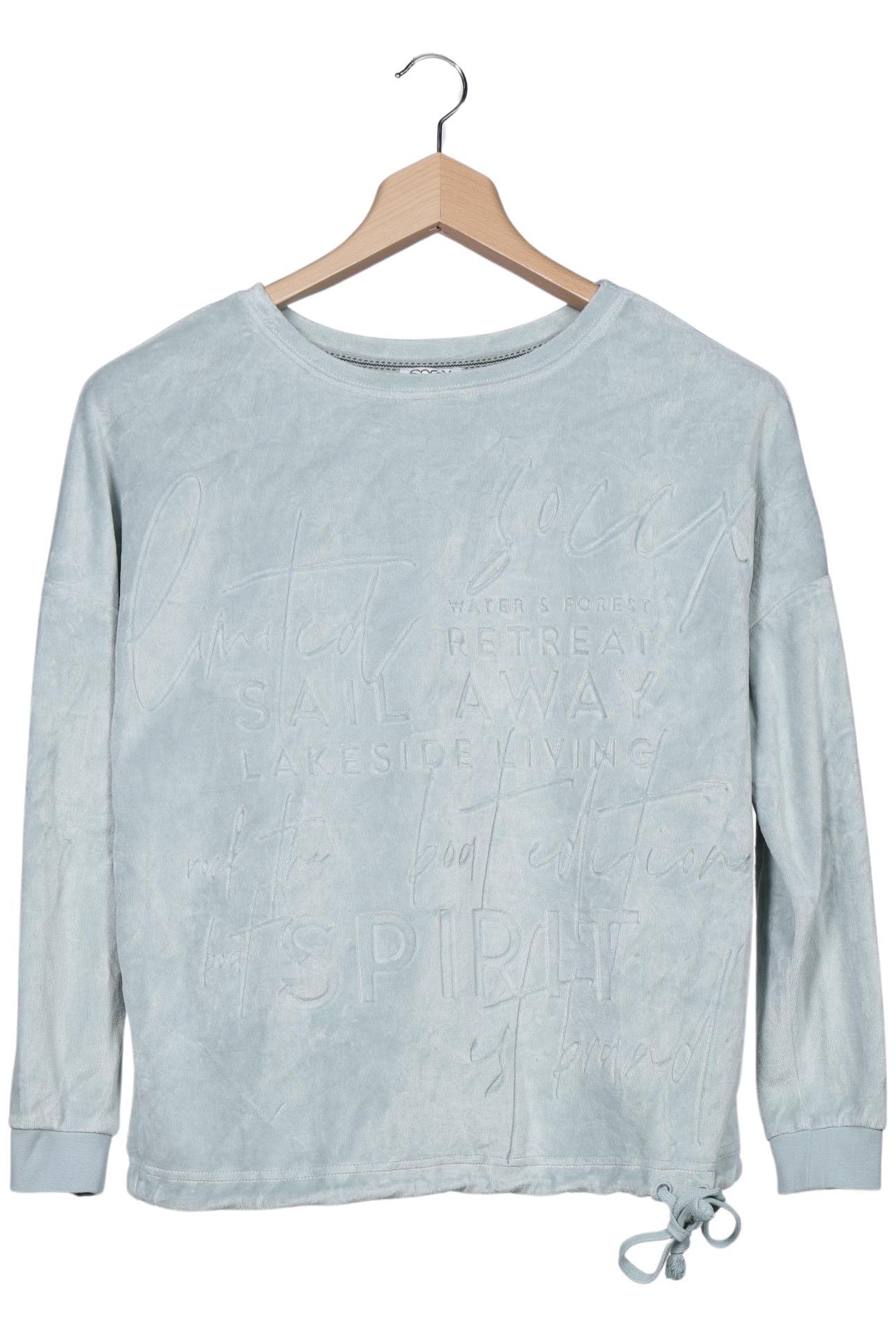 

Soccx Damen Sweatshirt, hellgrün, Gr. 40