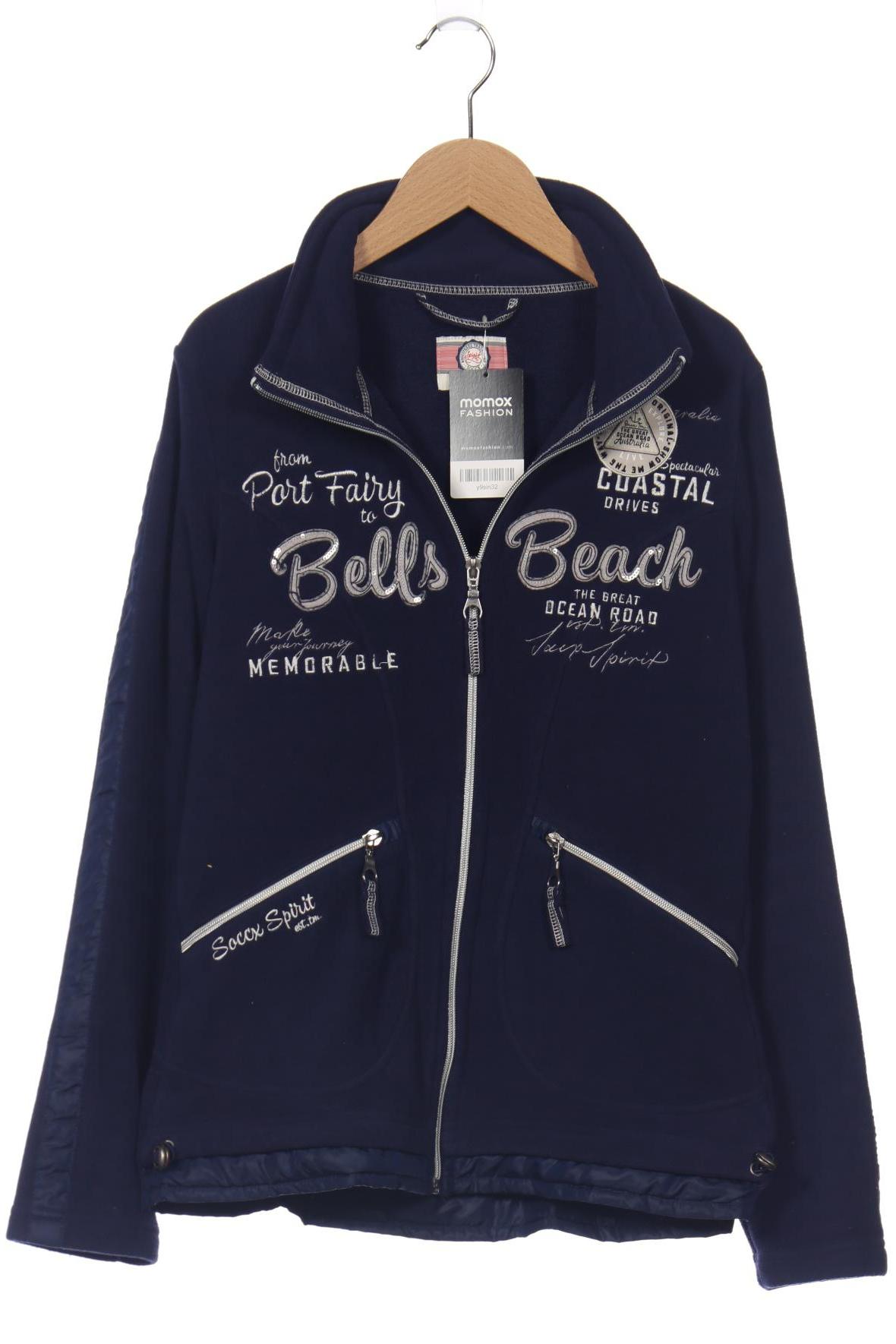 

SOCCX Damen Sweatshirt, marineblau