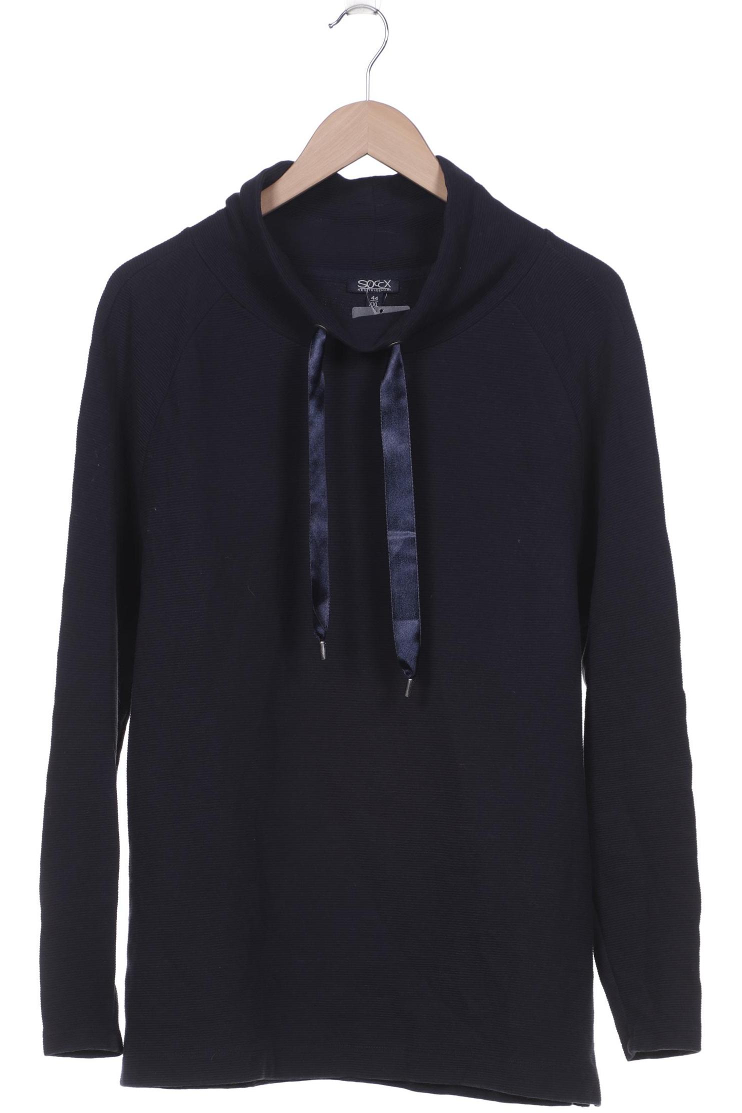 

Soccx Damen Sweatshirt, marineblau, Gr. 44