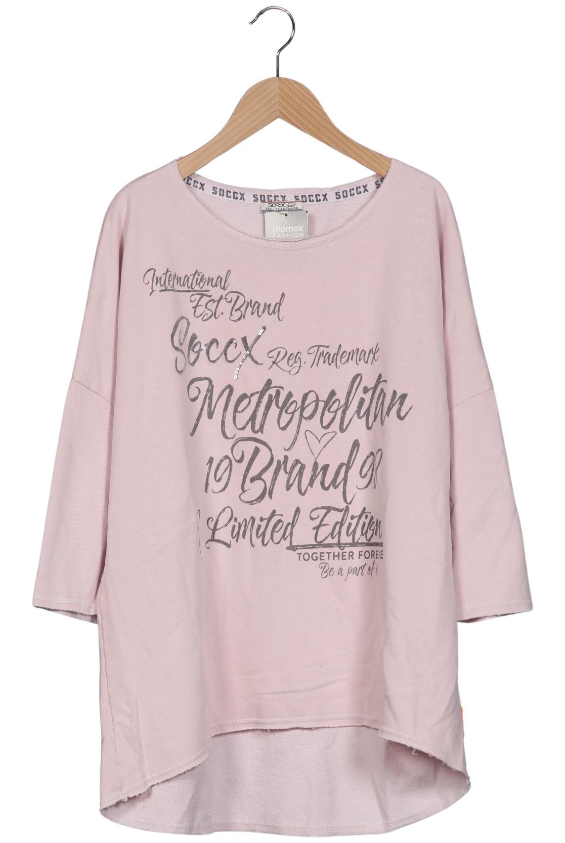 

Soccx Damen Sweatshirt, pink, Gr. 42