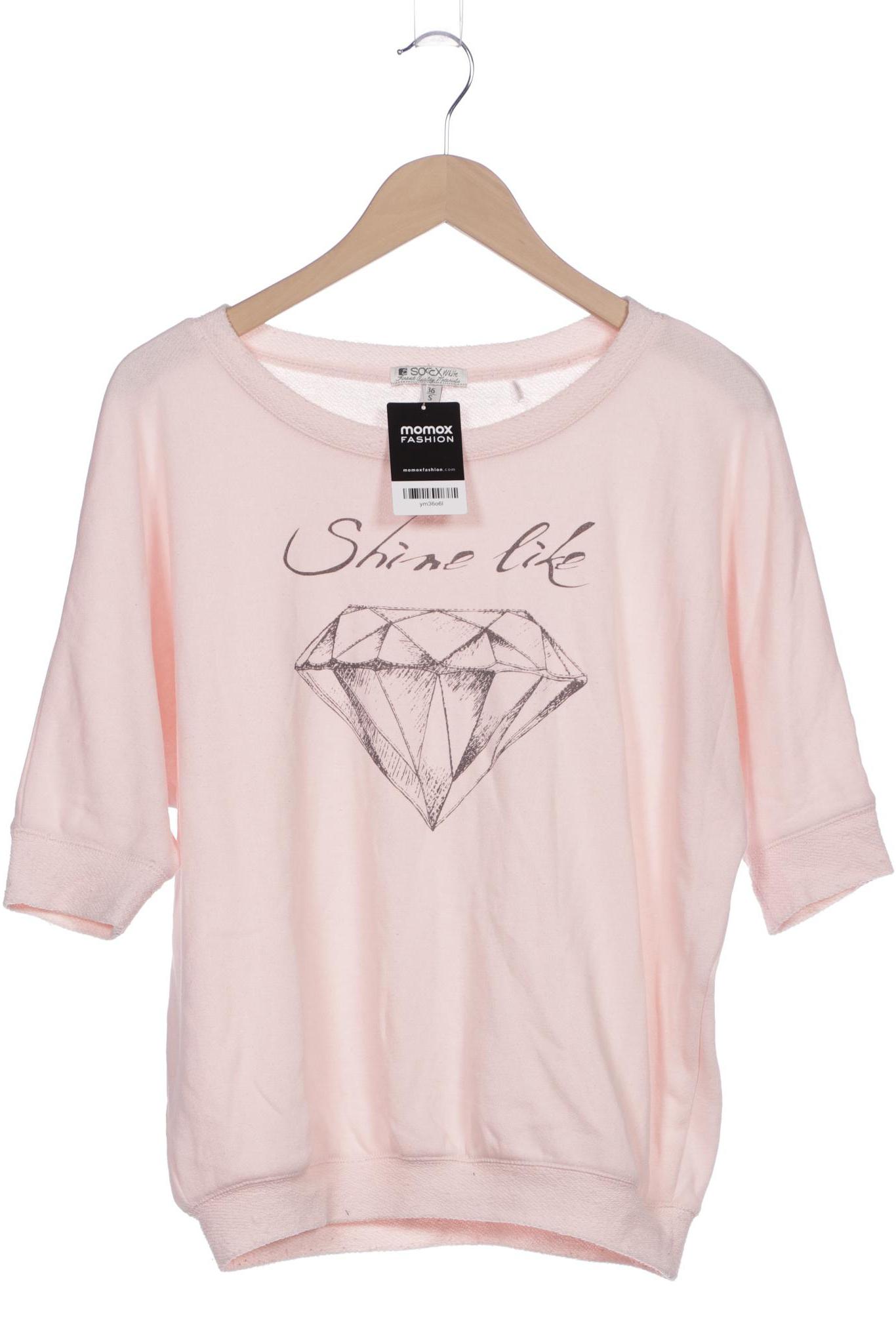 

Soccx Damen Sweatshirt, pink, Gr. 36