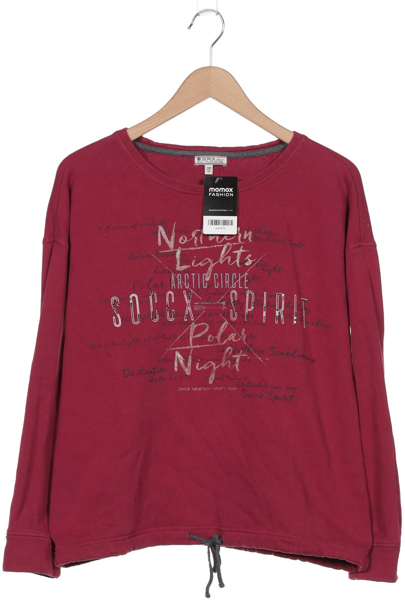 

Soccx Damen Sweatshirt, pink, Gr. 38