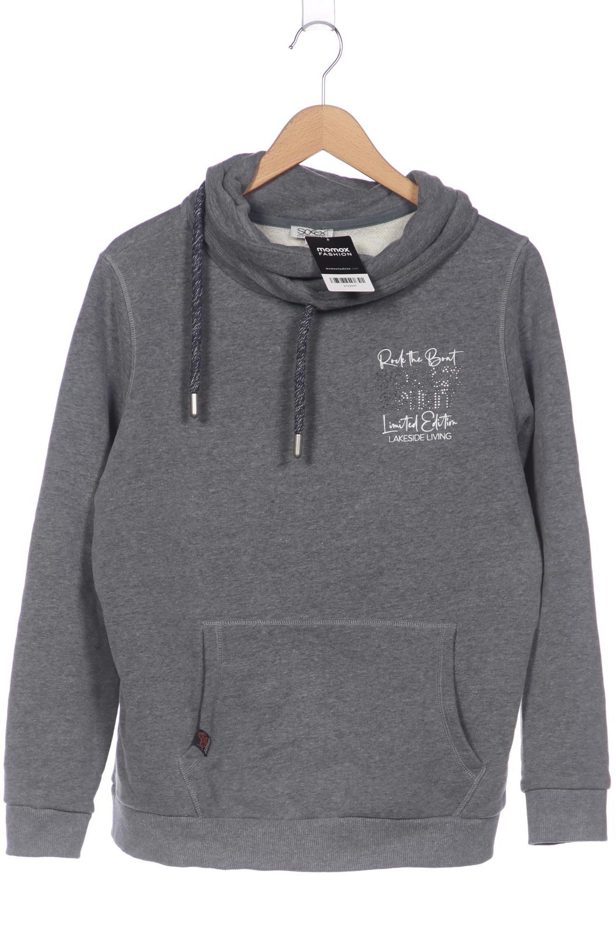 

Soccx Damen Sweatshirt, grau, Gr. 42