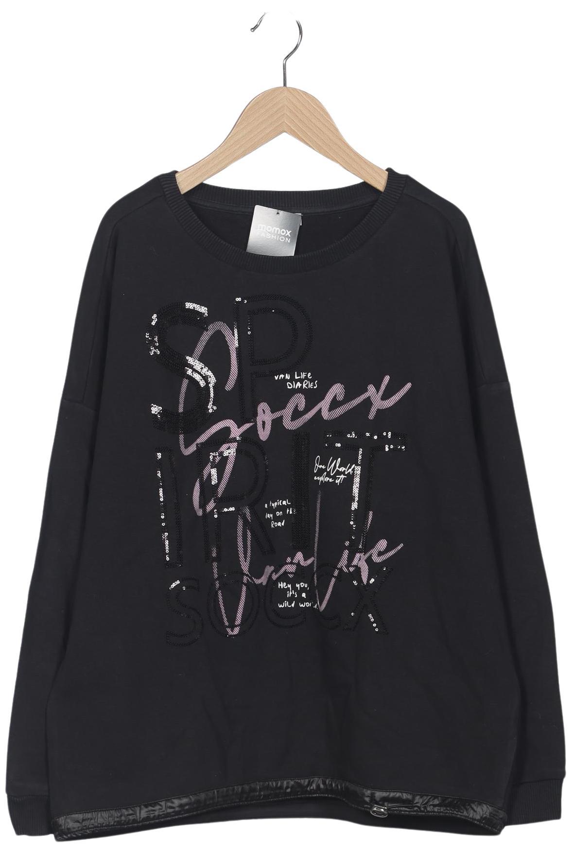 

Soccx Damen Sweatshirt, schwarz, Gr. 38