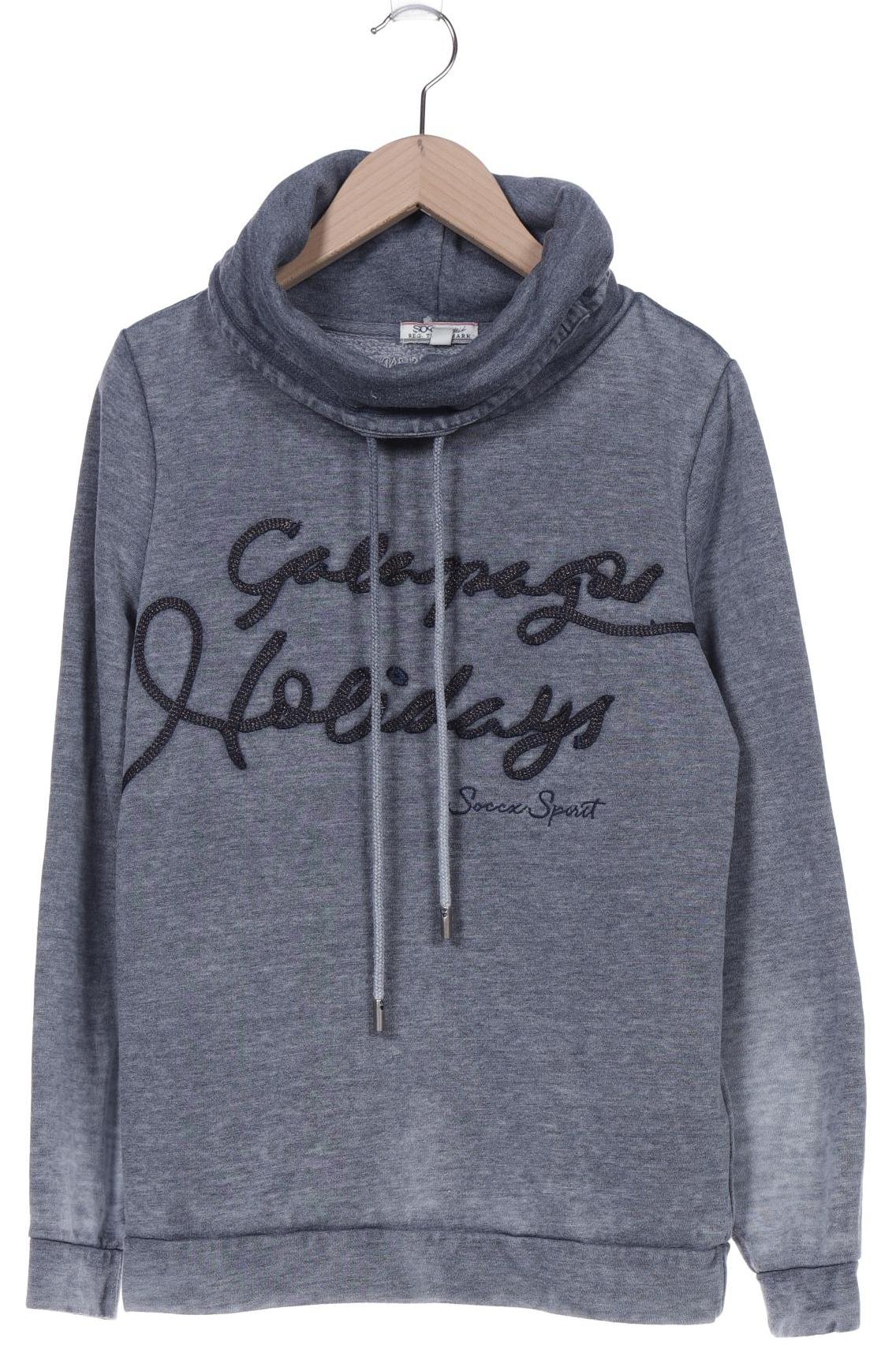 

Soccx Damen Sweatshirt, grau, Gr. 36