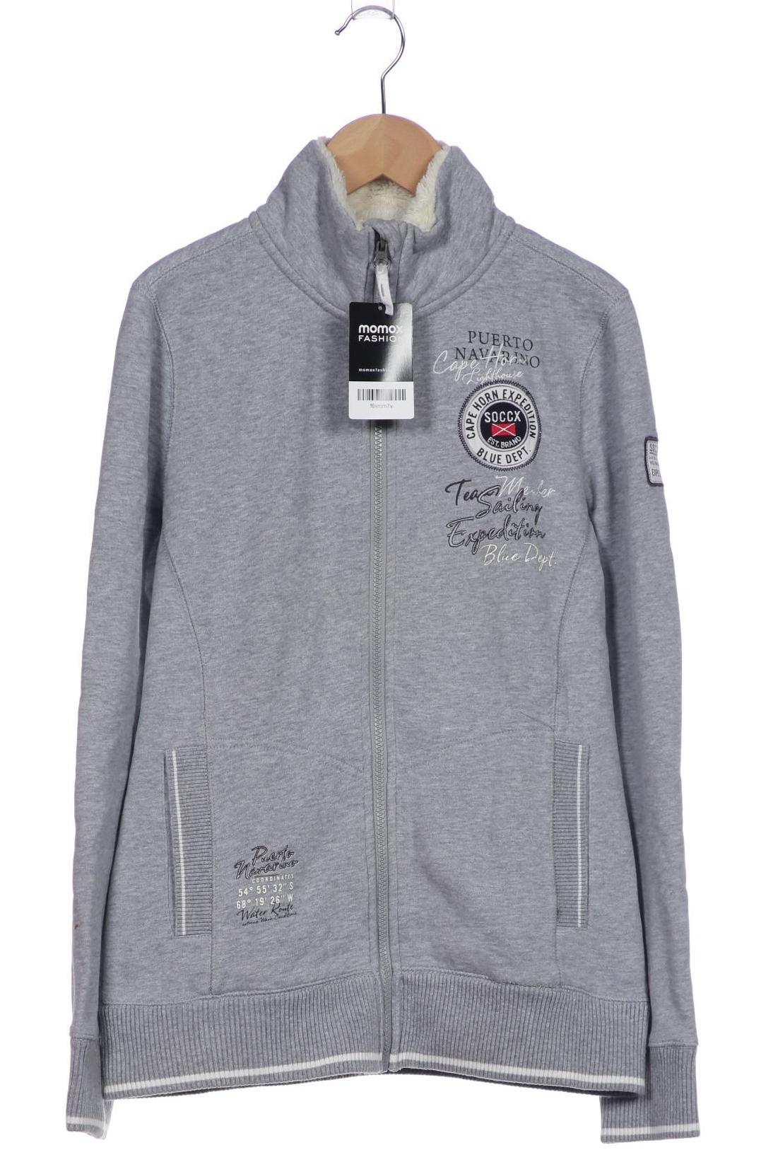 

Soccx Damen Sweatshirt, grau, Gr. 36