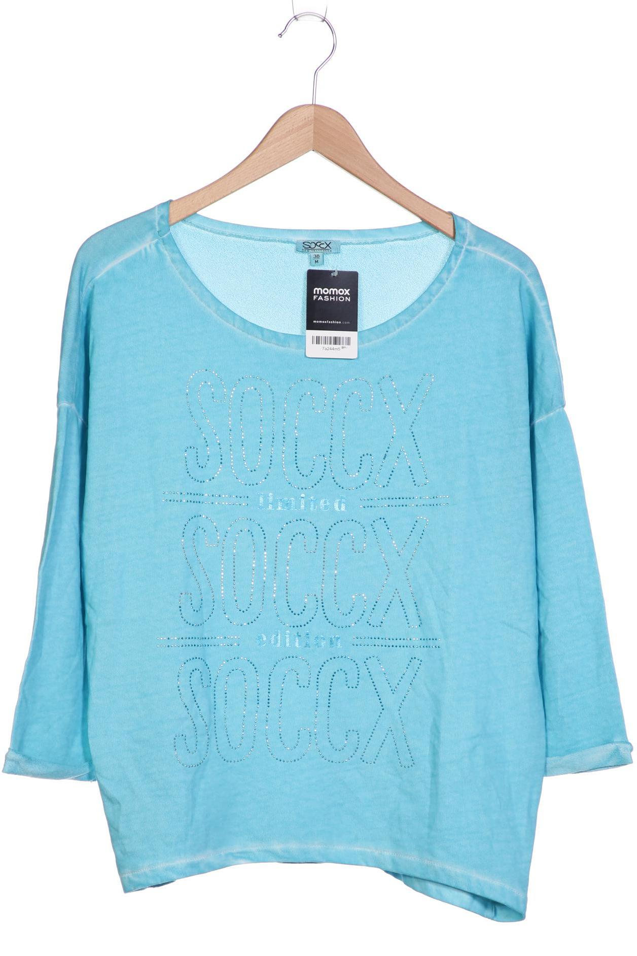 

SOCCX Damen Sweatshirt, blau
