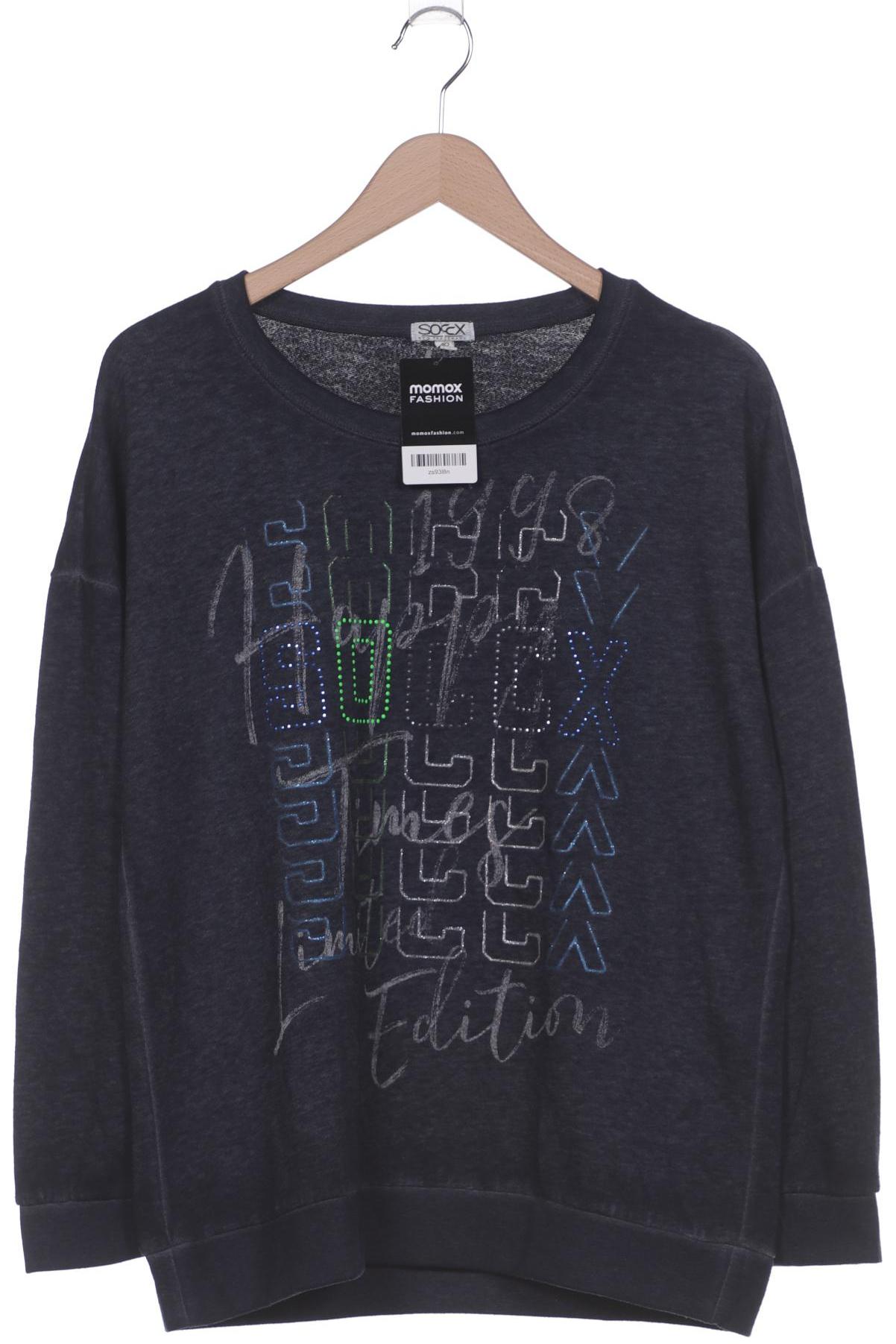 

Soccx Damen Sweatshirt, marineblau, Gr. 40