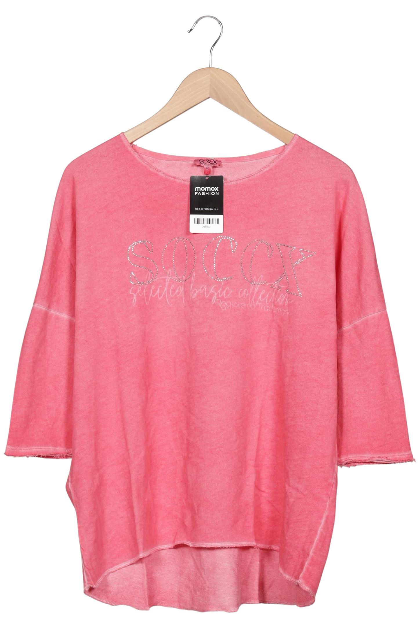 

Soccx Damen Sweatshirt, pink, Gr. 40