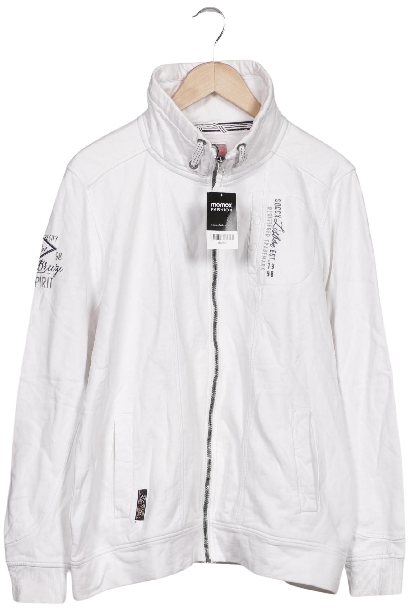 

Soccx Damen Sweatshirt, weiß, Gr. 44