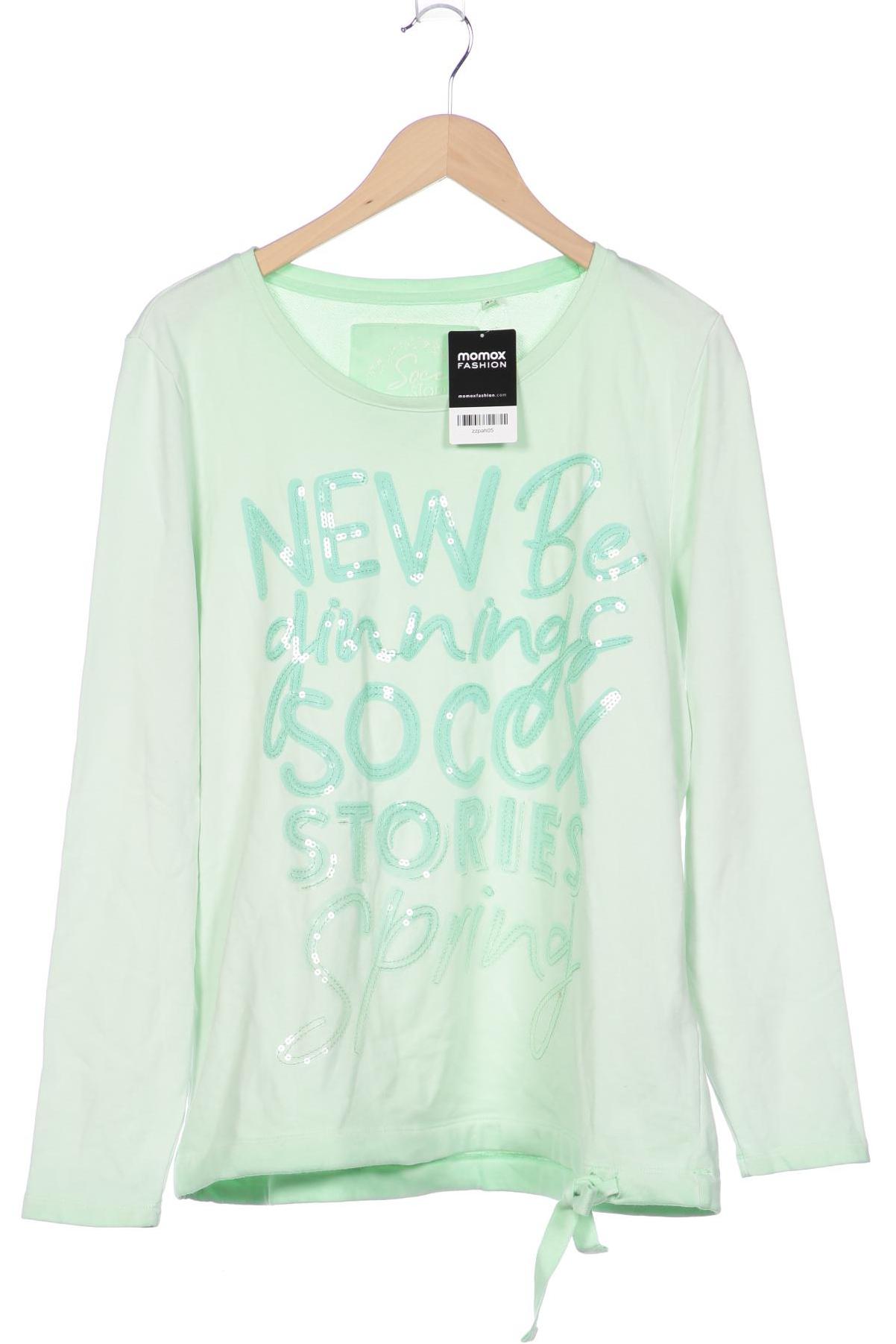 

SOCCX Damen Sweatshirt, hellgrün
