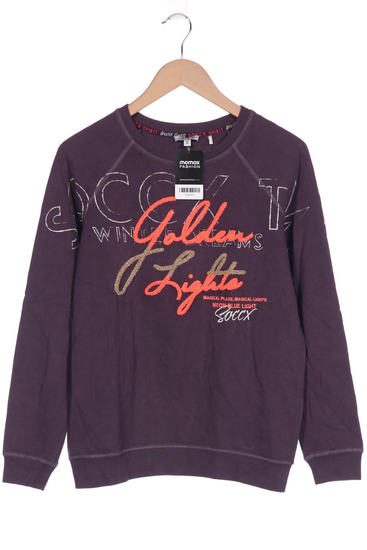 

Soccx Damen Sweatshirt, flieder, Gr. 38