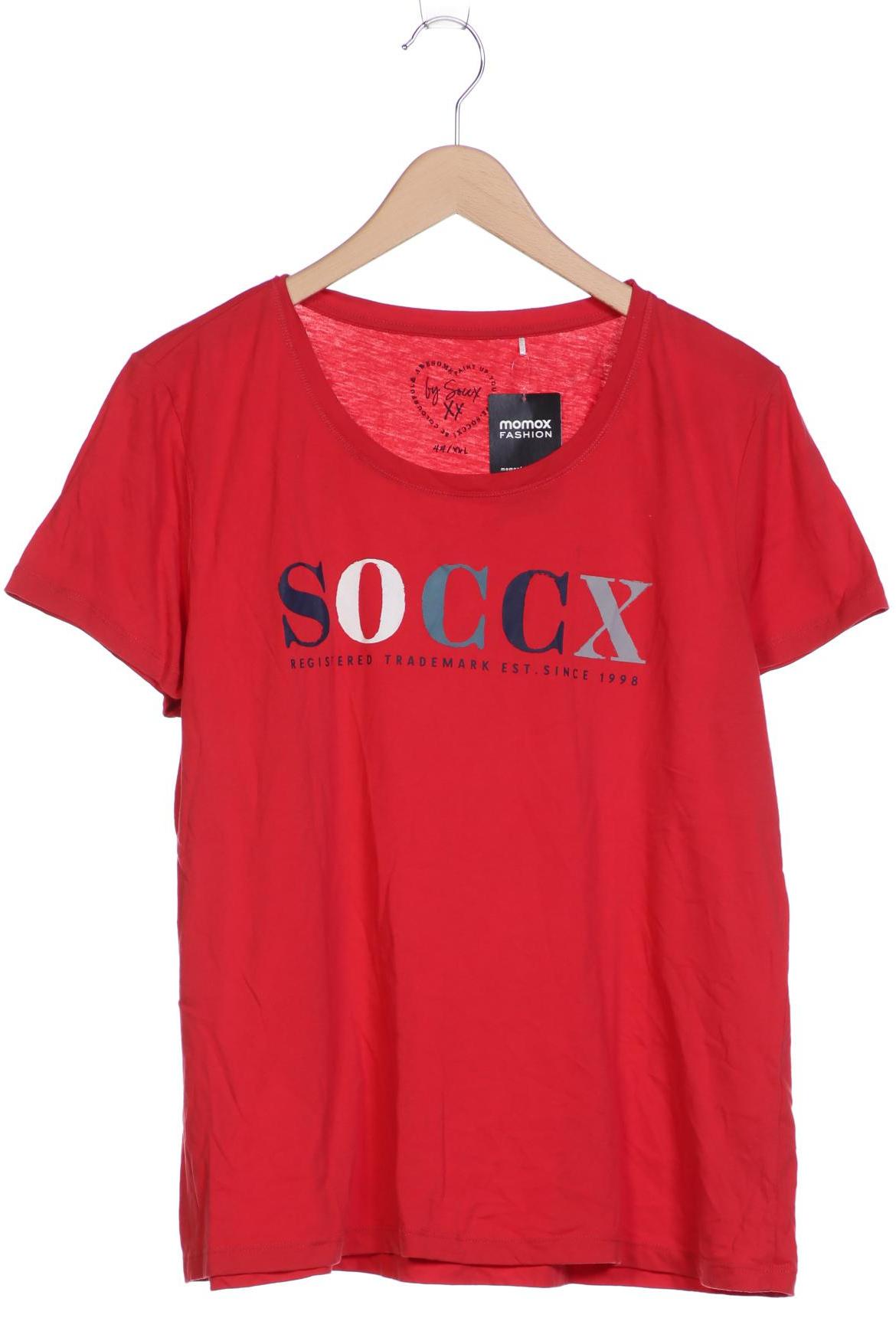 

SOCCX Damen T-Shirt, rot