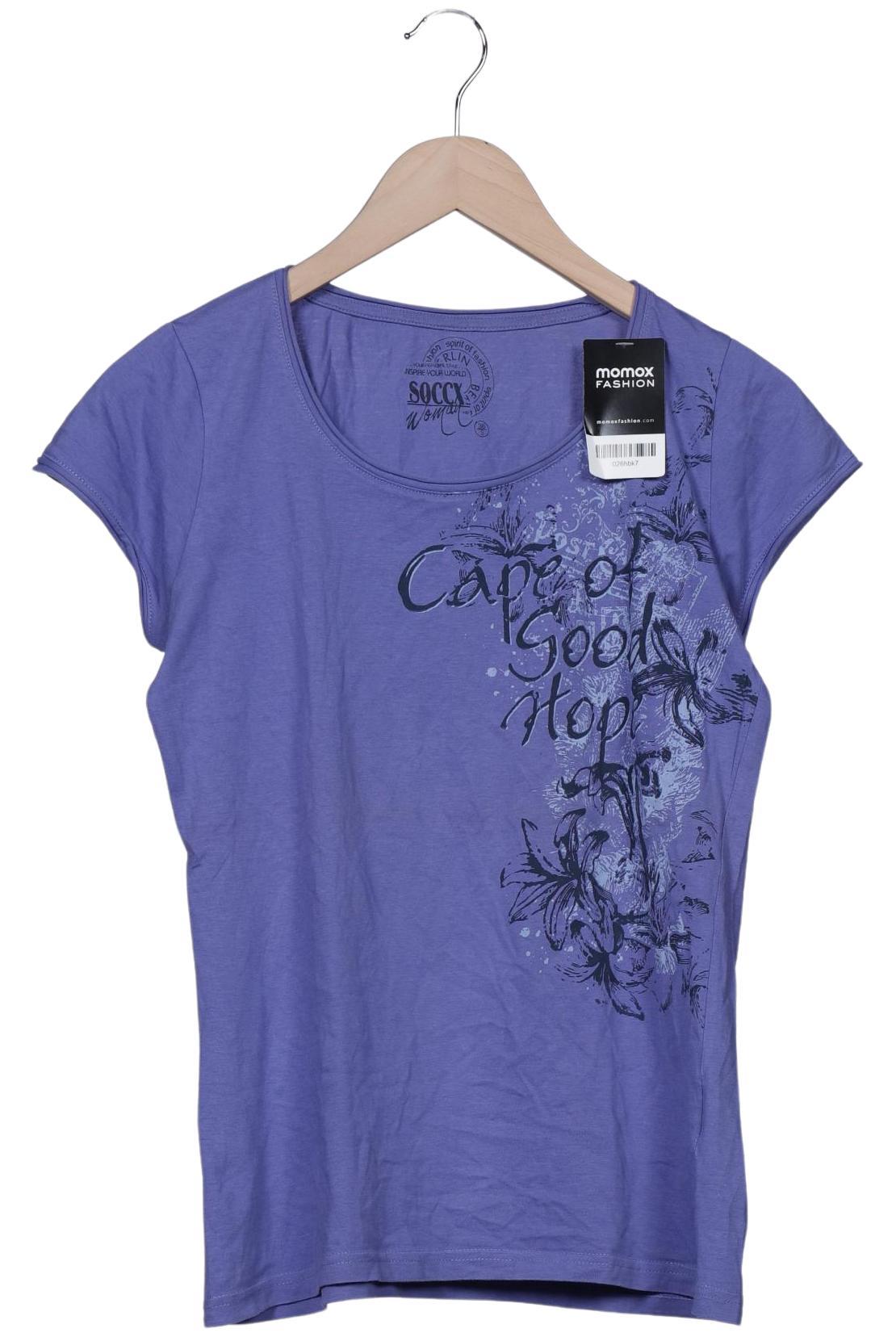 

Soccx Damen T-Shirt, flieder, Gr. 36
