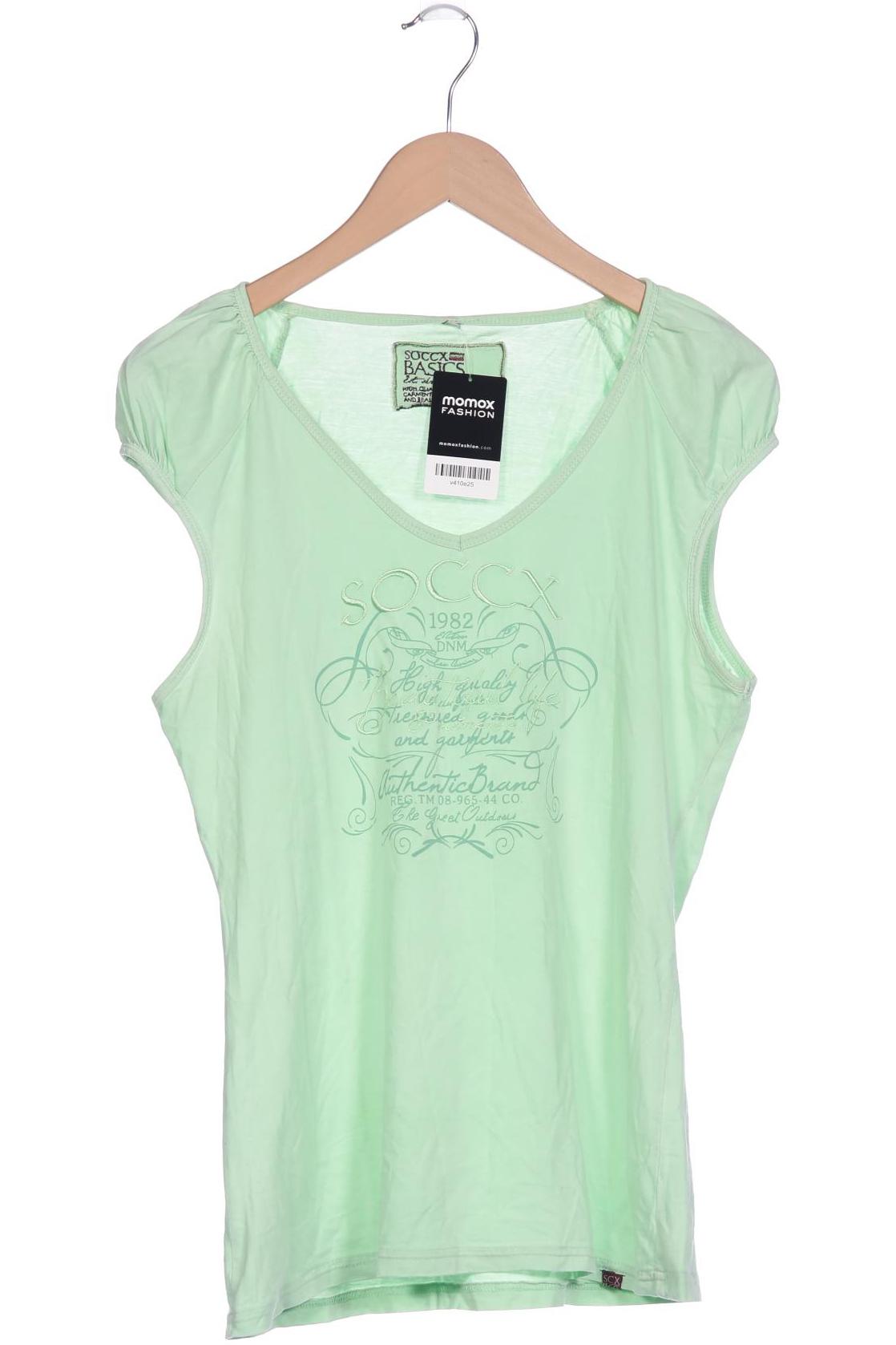 

Soccx Damen T-Shirt, hellgrün, Gr. 42