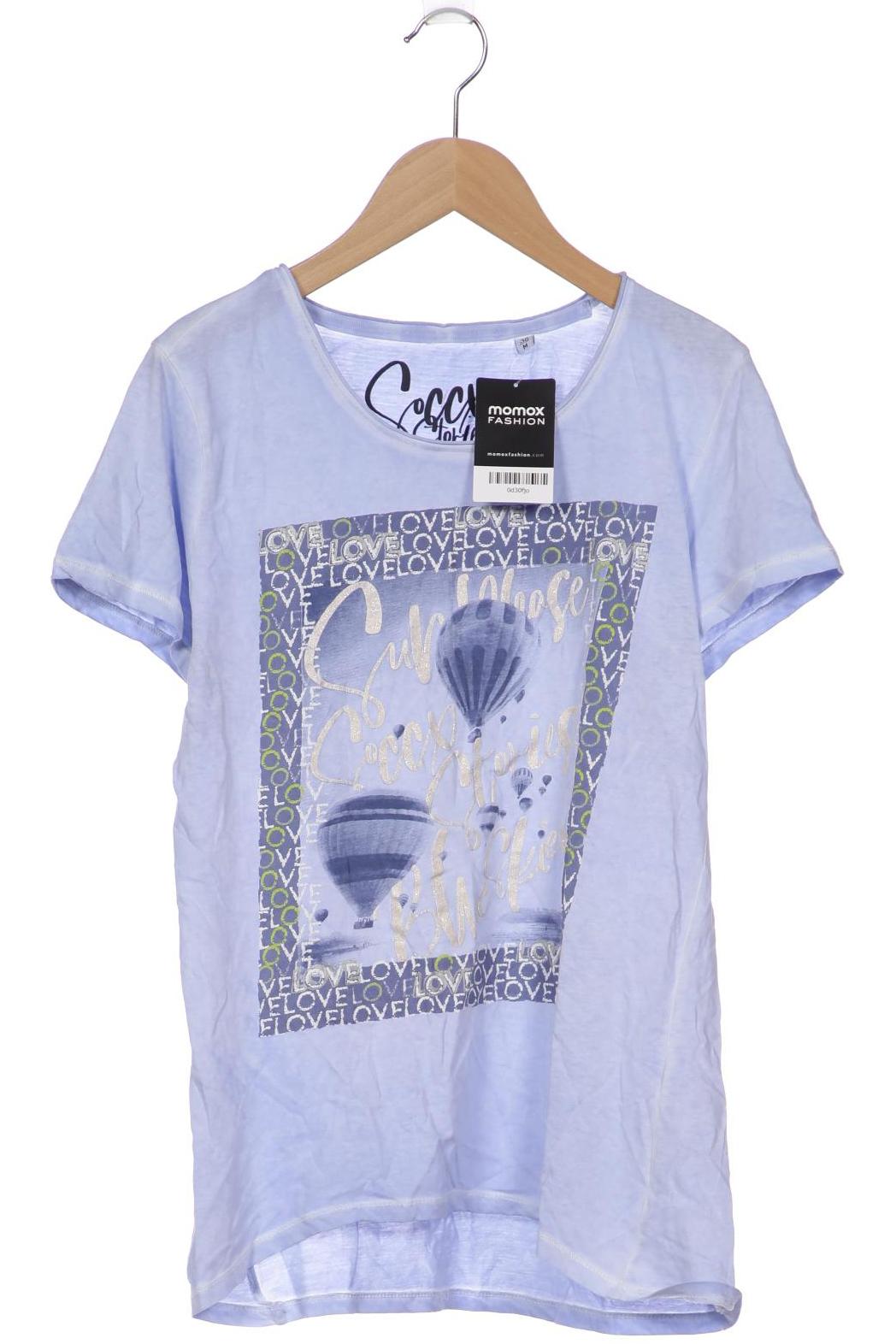 

SOCCX Damen T-Shirt, hellblau