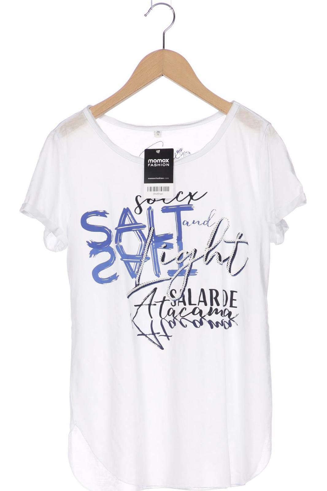 

Soccx Damen T-Shirt, weiß, Gr. 36