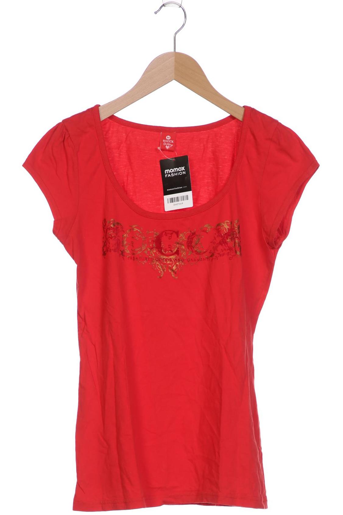 

SOCCX Damen T-Shirt, rot