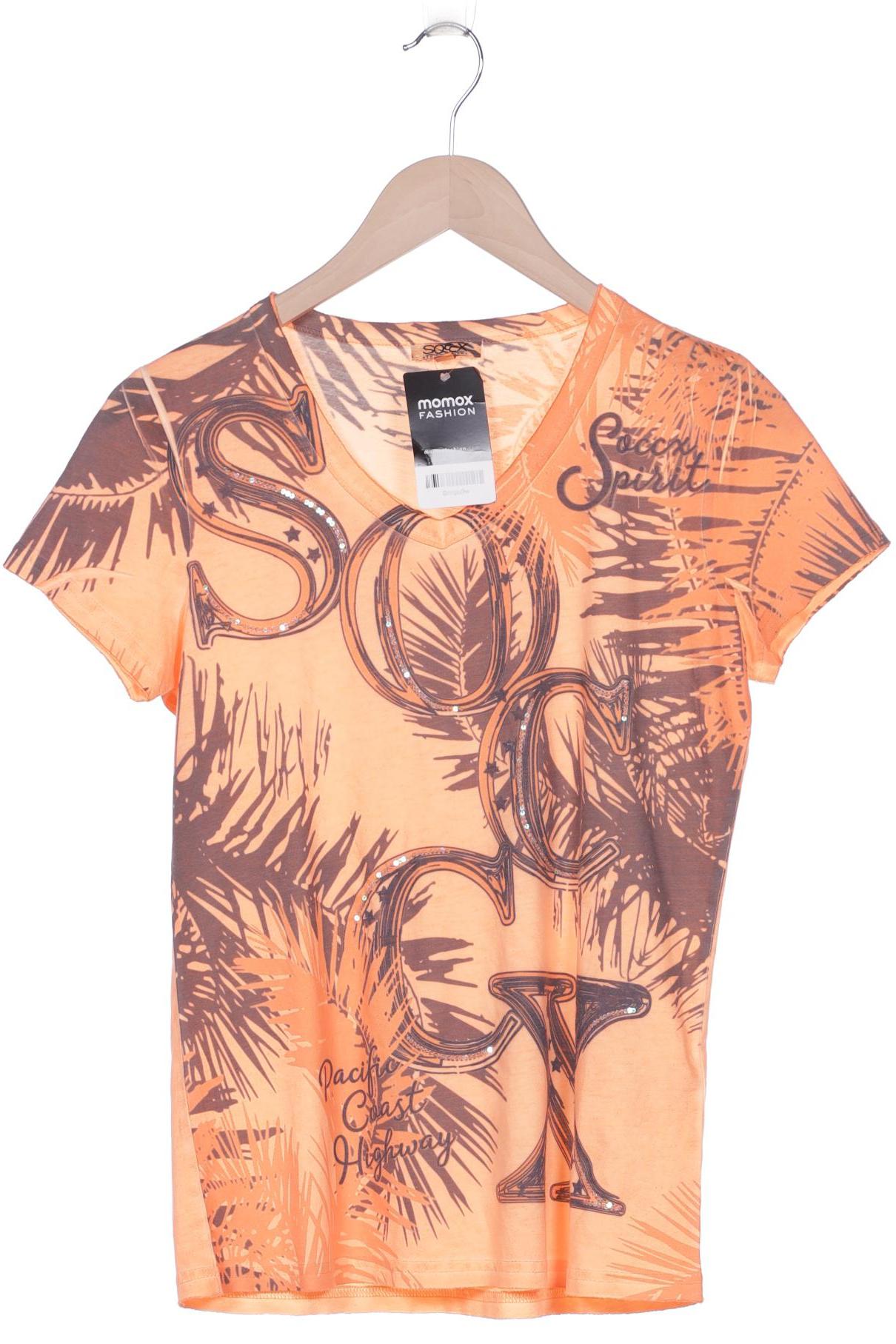

SOCCX Damen T-Shirt, orange