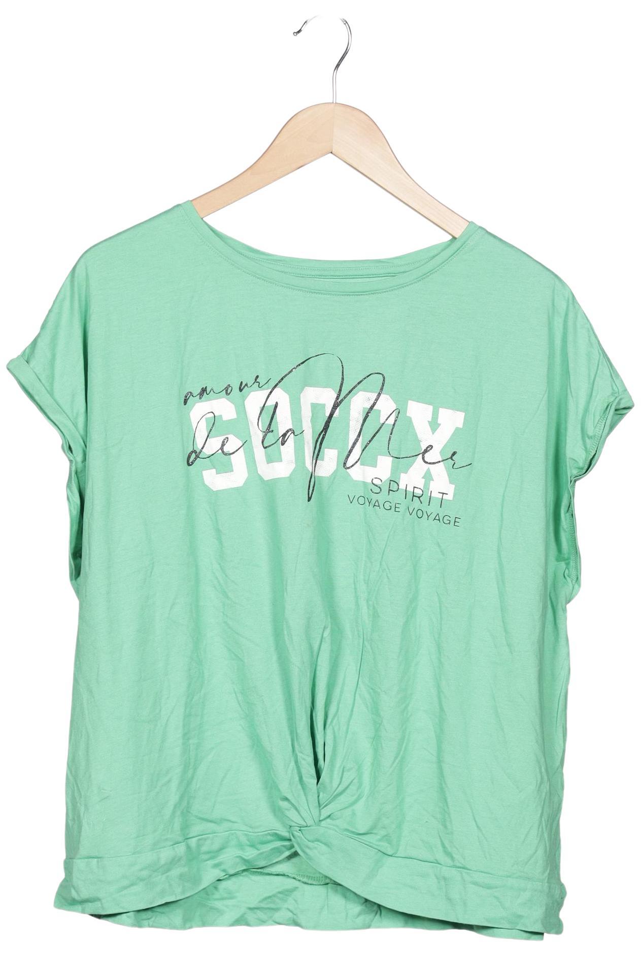 

Soccx Damen T-Shirt, hellgrün, Gr. 44
