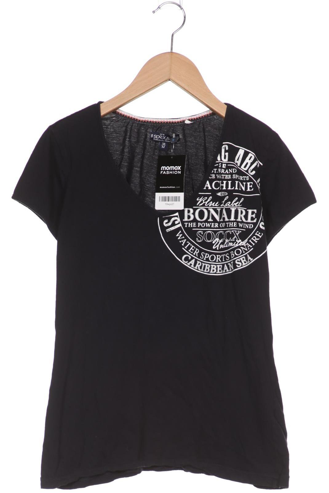 

Soccx Damen T-Shirt, marineblau, Gr. 38